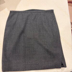 Jcrew pencil skirt in gray